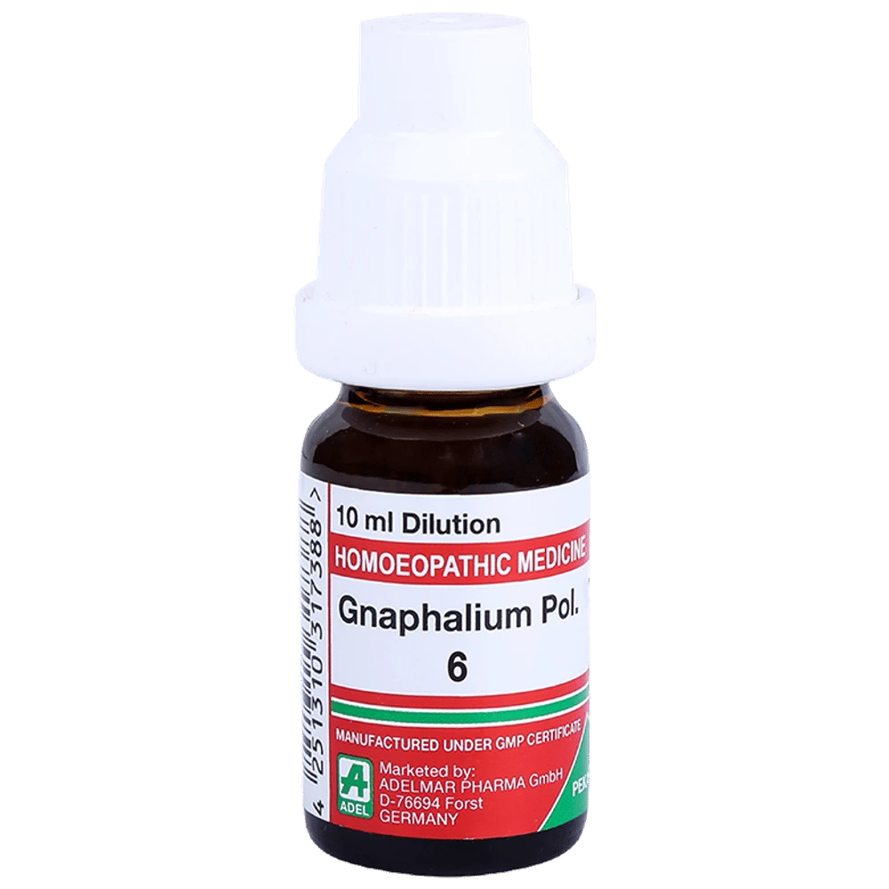 ADEL Gnaphalium Pol. Dilution 6 bottle of 10 ml Dilution