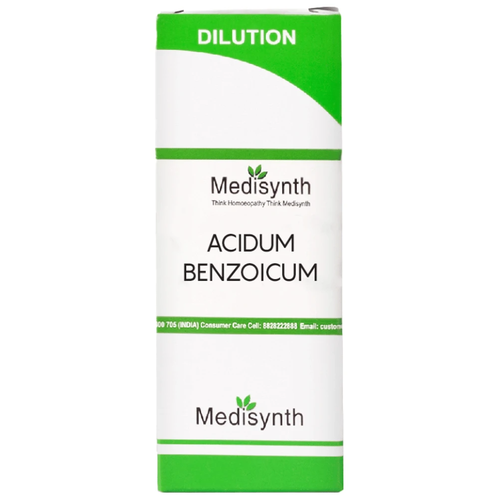 Medisynth Acidum Benzoicum Dilution 30 bottle of 30 ml Dilution Medisynth Acidum Benzoicum Dilution 30 bottle of 30 ml Dilution