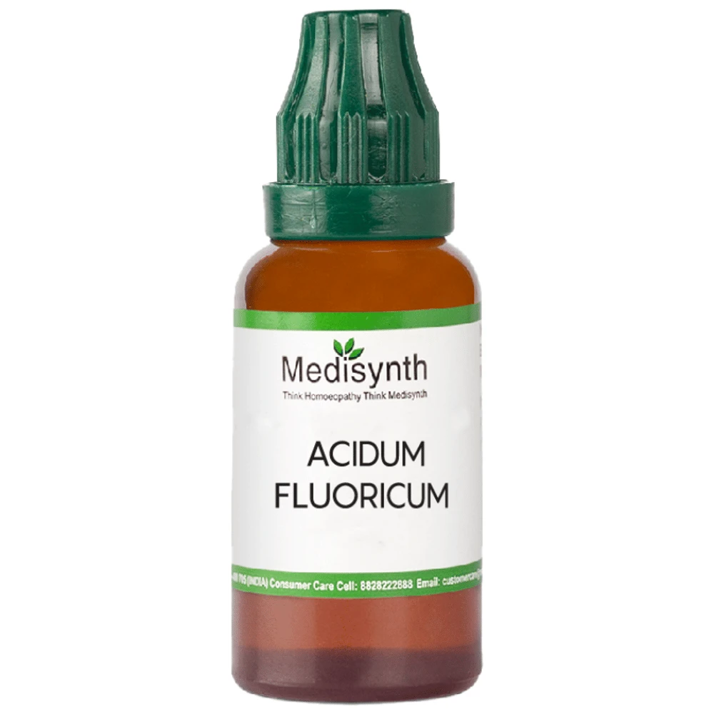 Medisynth Acidum Fluoricum Dilution 30 bottle of 30 ml Dilution Medisynth Acidum Fluoricum Dilution 30 bottle of 30 ml Dilution