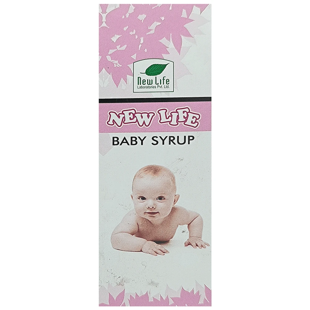 New Life Baby Syrup bottle of 200 ml Syrup