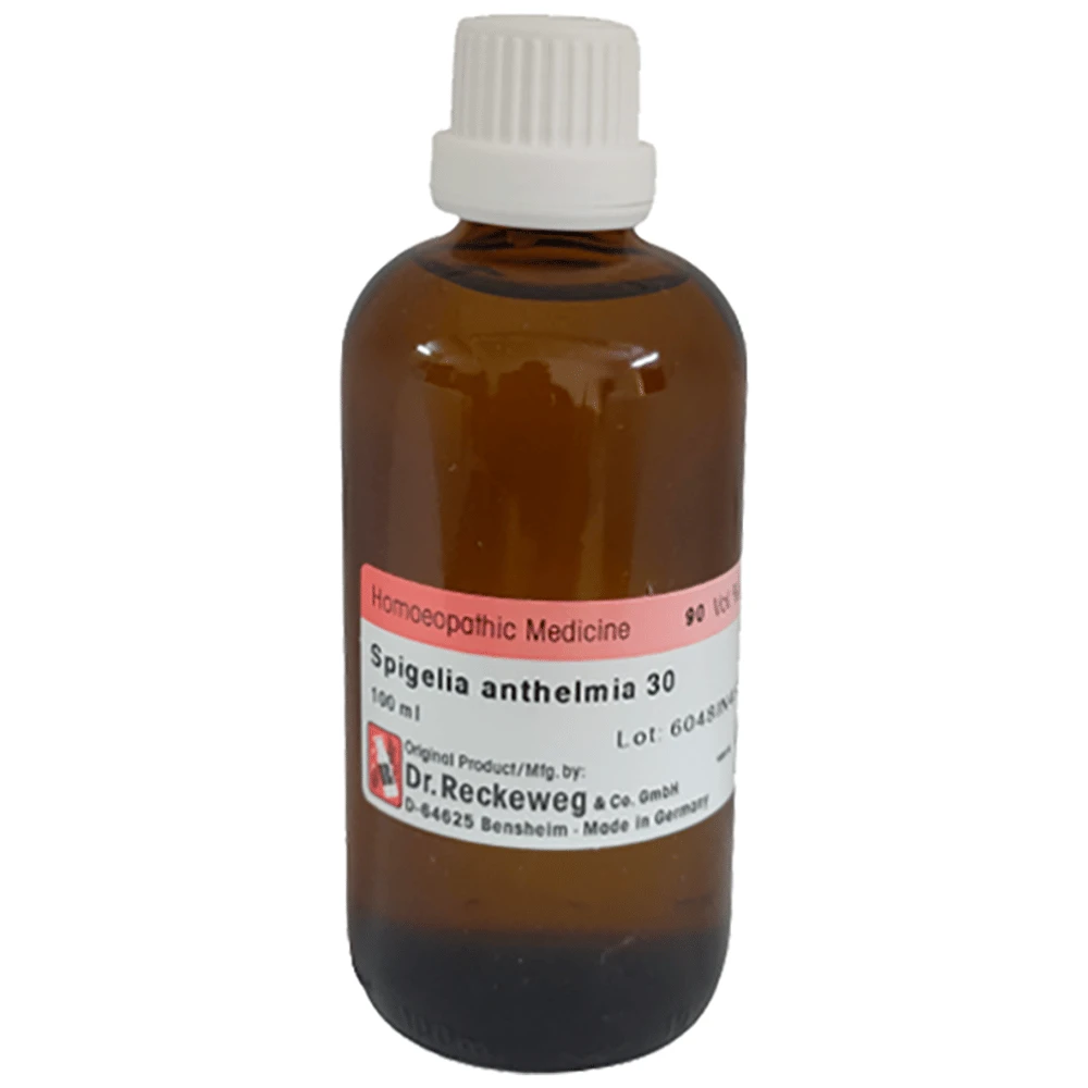 Dr Reckeweg Spigelia Anthelmia Dilution 30 CH bottle of 100 ml Dilution