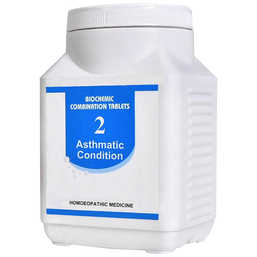 Bakson's Homeopathy Biocombination 2 Tablet bottle of 4500 biocombination tablets