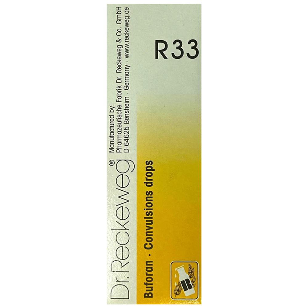 Dr. Reckeweg R33 Epilepsy Drop bottle of 22 ml Drop