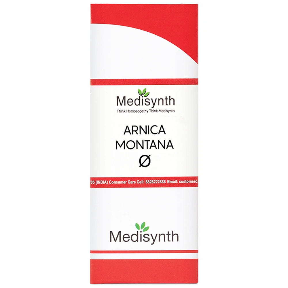 Medisynth Arnica Montana Mother Tincture Q bottle of 30 ml Mother Tincture Medisynth Arnica Montana Mother Tincture Q bottle of 30 ml Mother Tincture