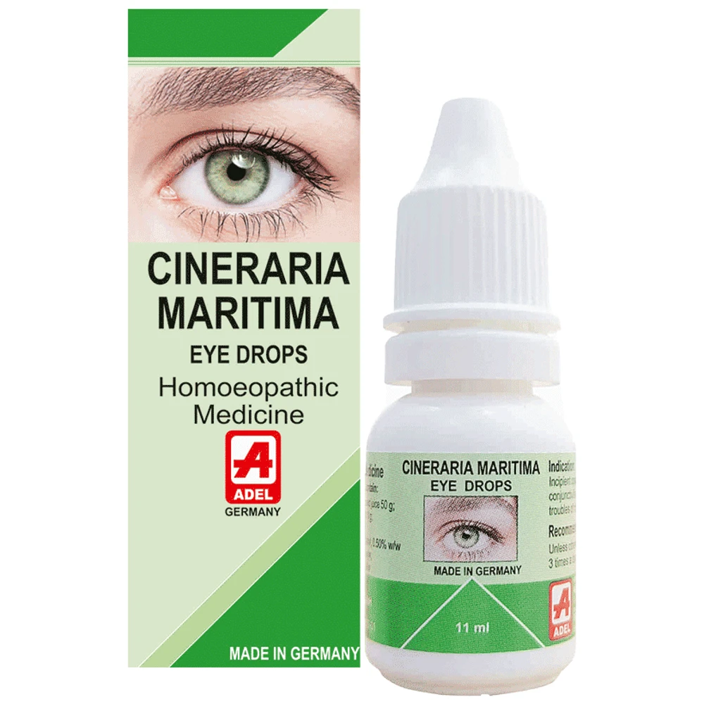 Adel Cineraria Maritima Eye Drop bottle of 11 ml Drop