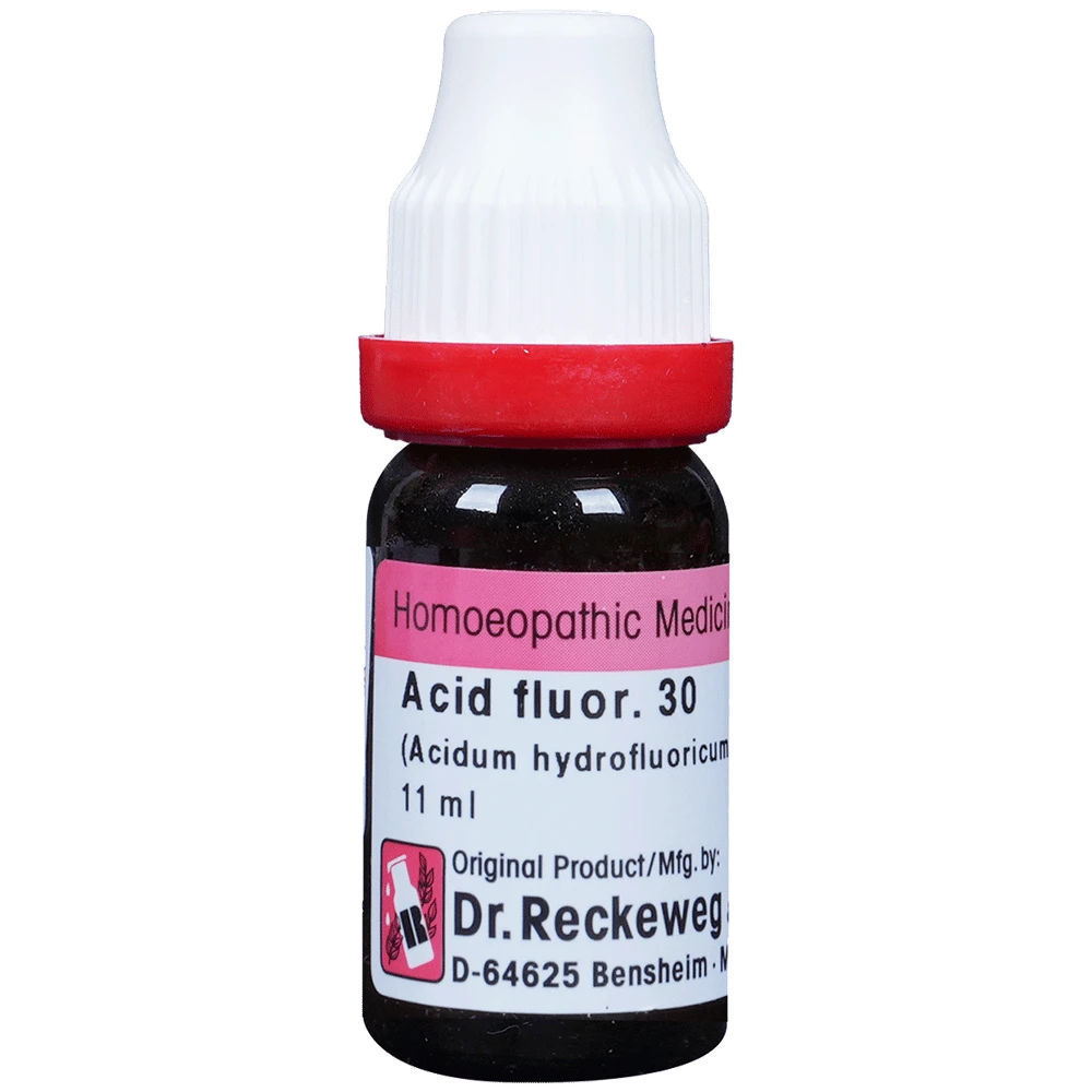 Dr. Reckeweg Acid Fluor Dilution 30 CH bottle of 11 ml Dilution