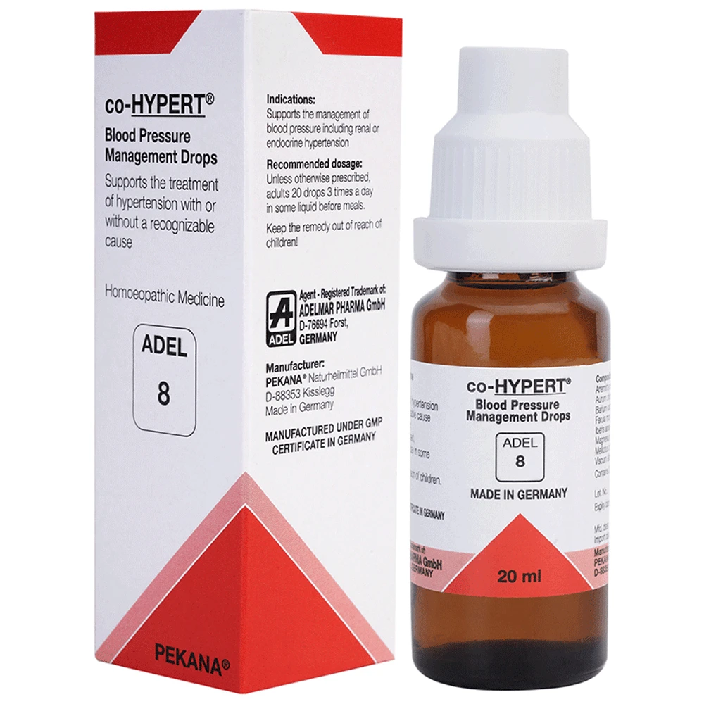 ADEL 8 CO-Hypert Drop bottle of 20 ml Drop