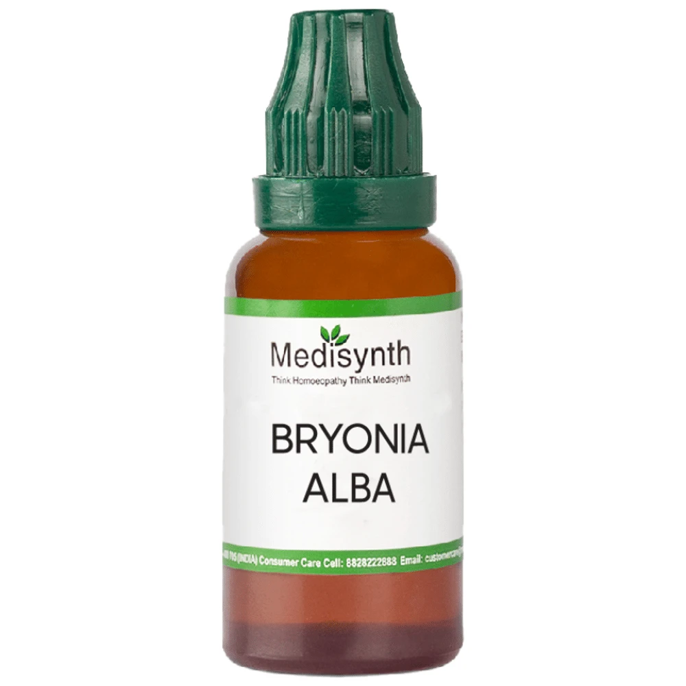 Medisynth Bryonia Alba Dilution 30 bottle of 30 ml Dilution