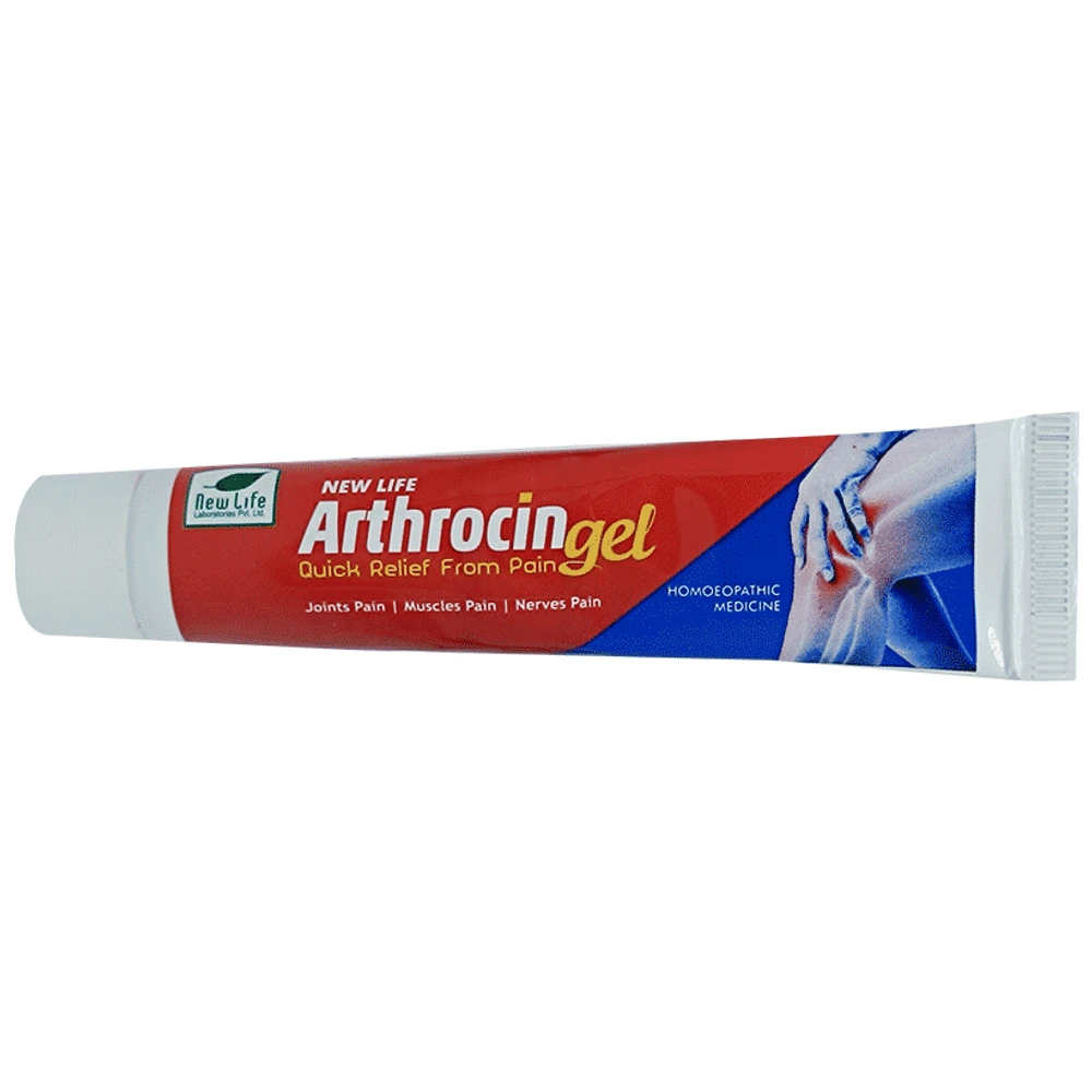 New Life Arthrocin Gel for Quick Relief From Pain tube of 25 gm Gel