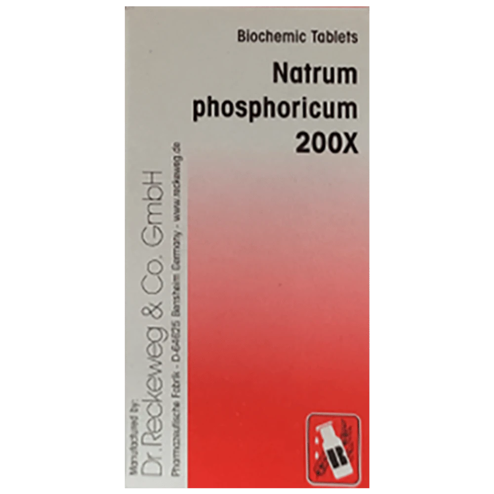 Dr Reckeweg Natrum Phosphoricum Biochemic Tablet 200X bottle of 20 gm Biochemic Tablet Dr Reckeweg Natrum Phosphoricum Biochemic Tablet 200X bottle of 20 gm Biochemic Tablet