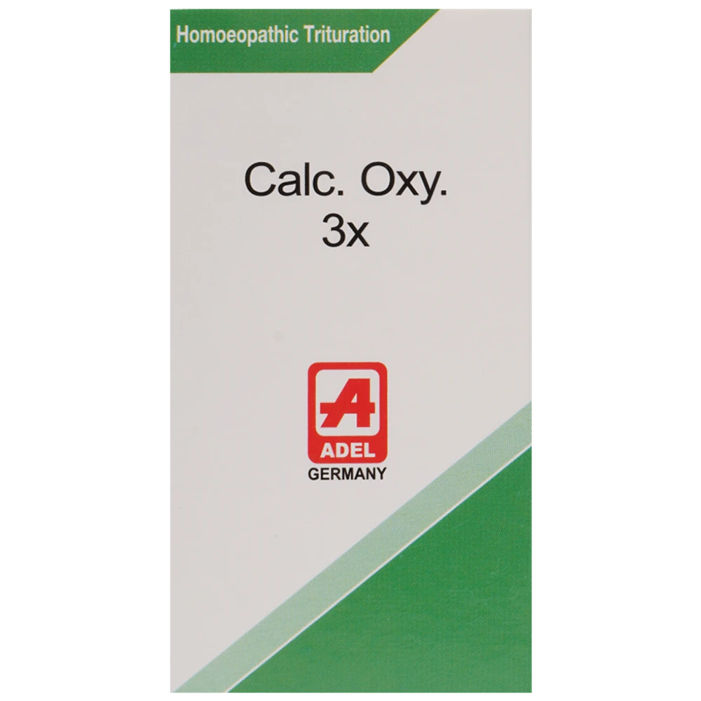 ADEL Calcarea Oxydatum Trituration Tablet 3X bottle of 20 gm Trituration Tablet ADEL Calcarea Oxydatum Trituration Tablet 3X bottle of 20 gm Trituration Tablet