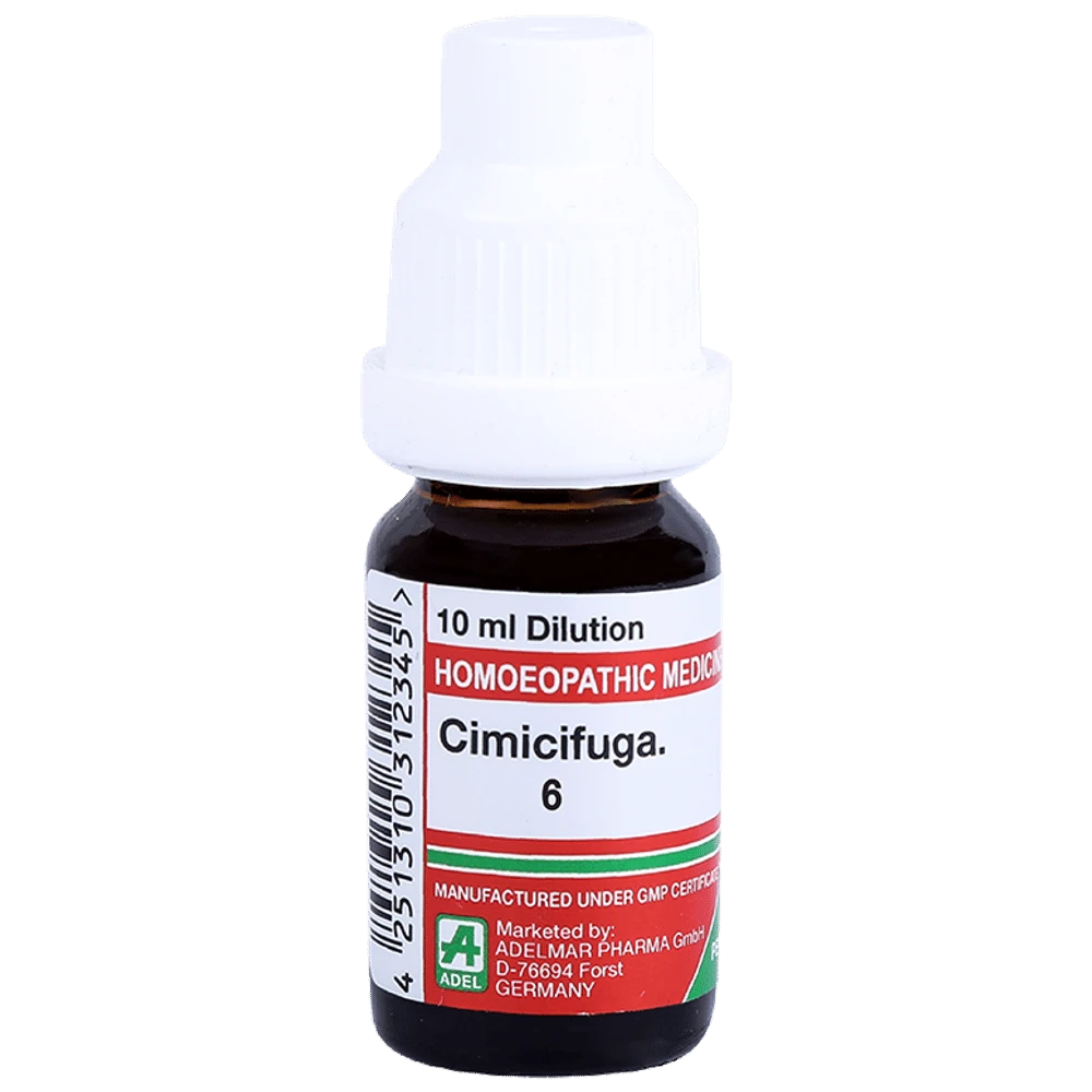 ADEL Cimicifuga. Dilution 6 bottle of 10 ml Dilution