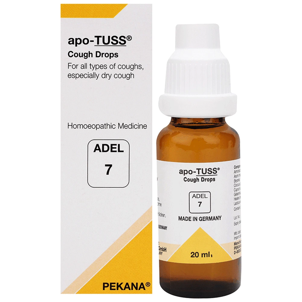 ADEL 7 Apo-Tuss Drop bottle of 20 ml Drop