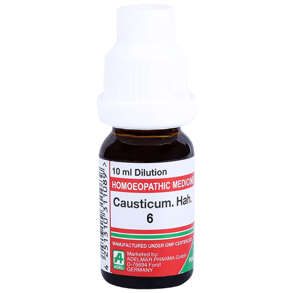 ADEL Causticum. Hah. Dilution 6 bottle of 10 ml Dilution