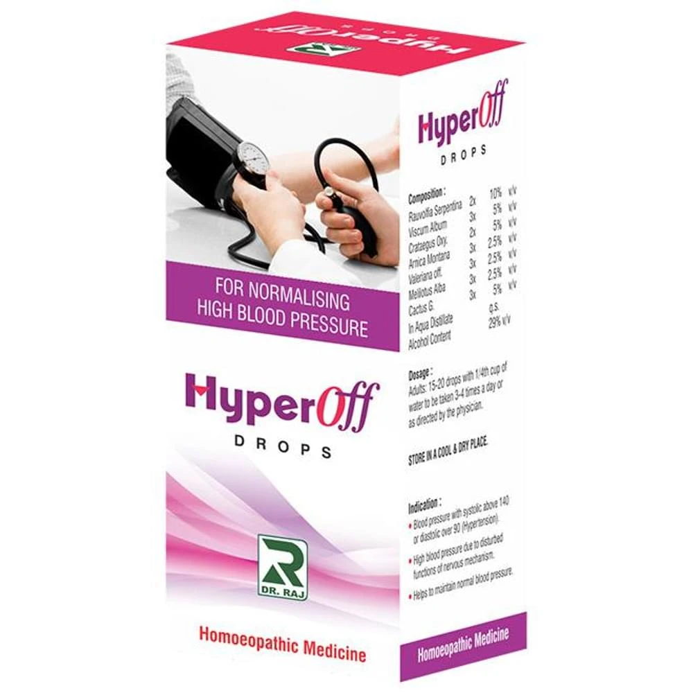 Dr. Raj Hyper Off Drop bottle of 30 ml Drop Dr. Raj Hyper Off Drop bottle of 30 ml Drop