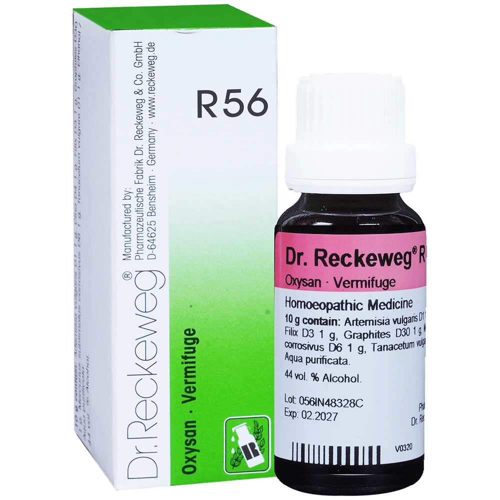 Dr. Reckeweg R56 Oxysan Vermifuge Drop bottle of 22 ml Drop