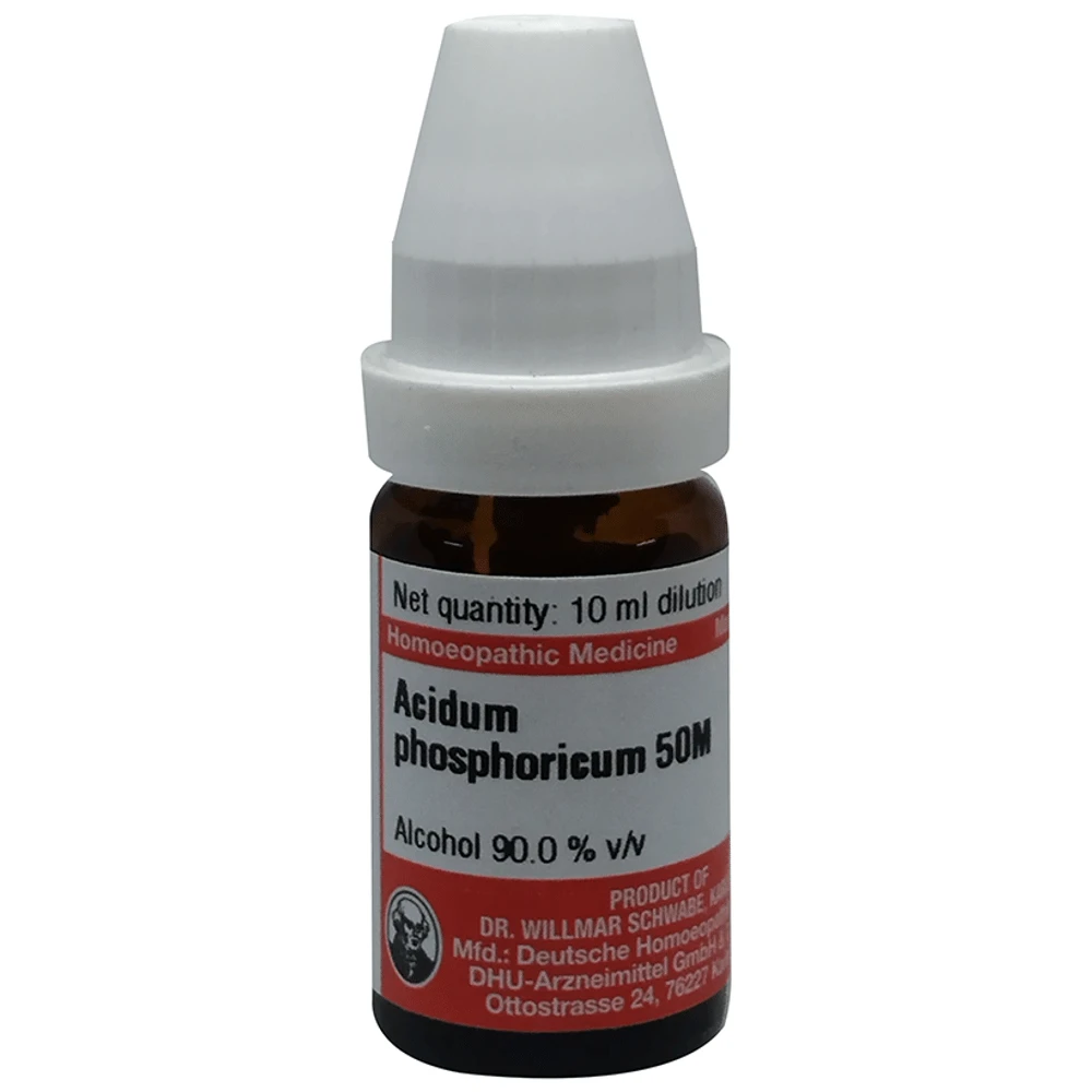 Dr Willmar Schwabe Germany Acidum Phosphoricum Dilution 50M bottle of 10 ml Dilution