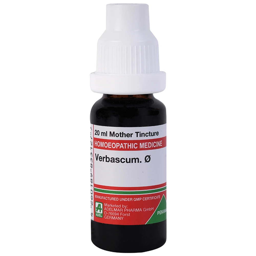 ADEL Verbascum Mother Tincture Q bottle of 20 ml Mother Tincture