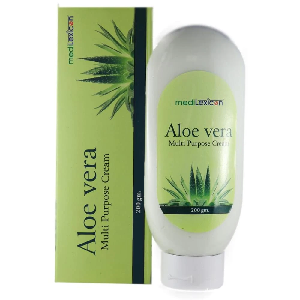 Medilexicon Aloevera Multi Purpose Cream bottle of 200 gm Cream