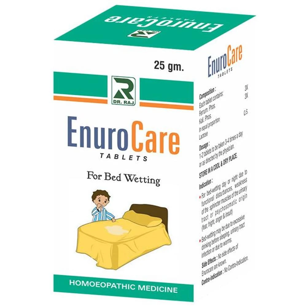 Dr. Raj Enuro Care Tablet bottle of 25 gm Tablet Dr. Raj Enuro Care Tablet bottle of 25 gm Tablet