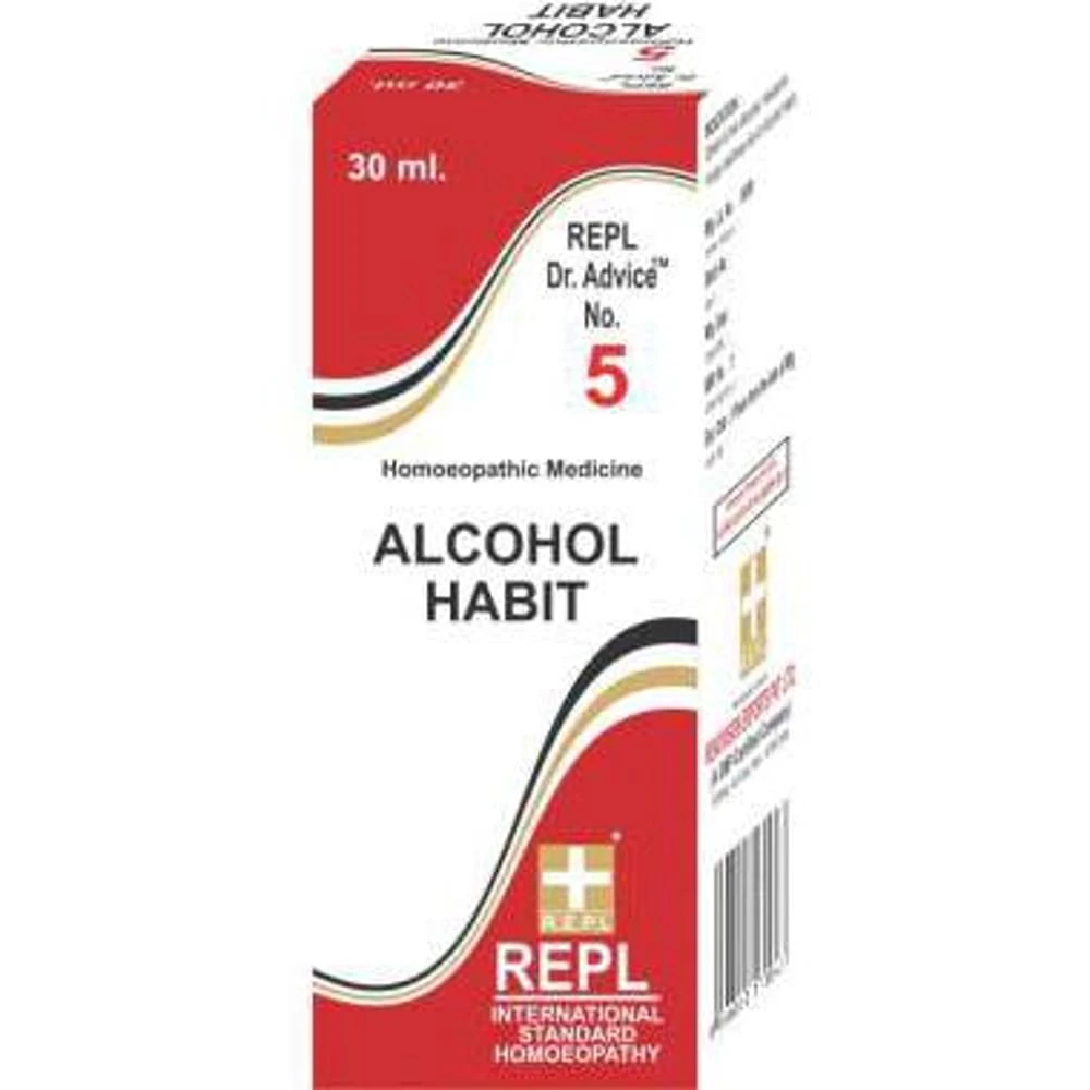 REPL Dr. Advice No.5 Alcohol Habit Drop bottle of 30 ml Drop REPL Dr. Advice No.5 Alcohol Habit Drop bottle of 30 ml Drop