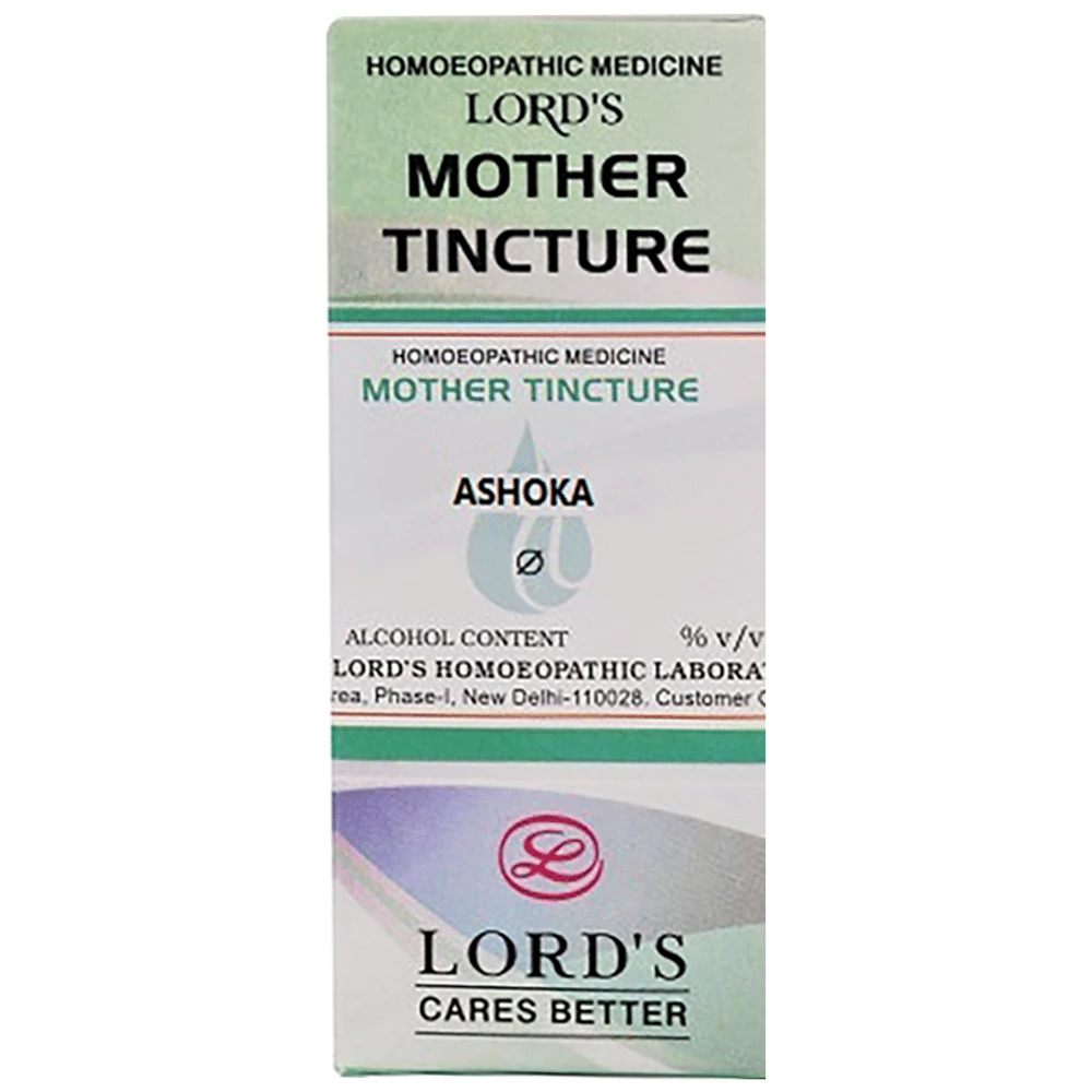 Lord's Ashoka Mother Tincture Q bottle of 30 ml Mother Tincture