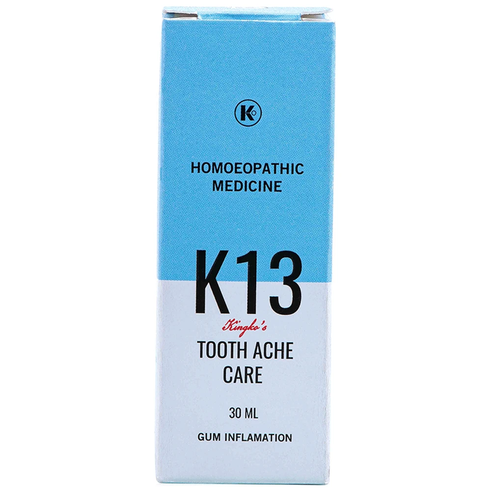 Kingko's K13 Tooth Ache Care bottle of 30 ml Oral Drops