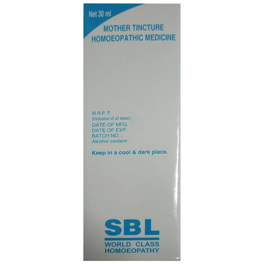 SBL Damiana Mother Tincture Q bottle of 30 ml Mother Tincture