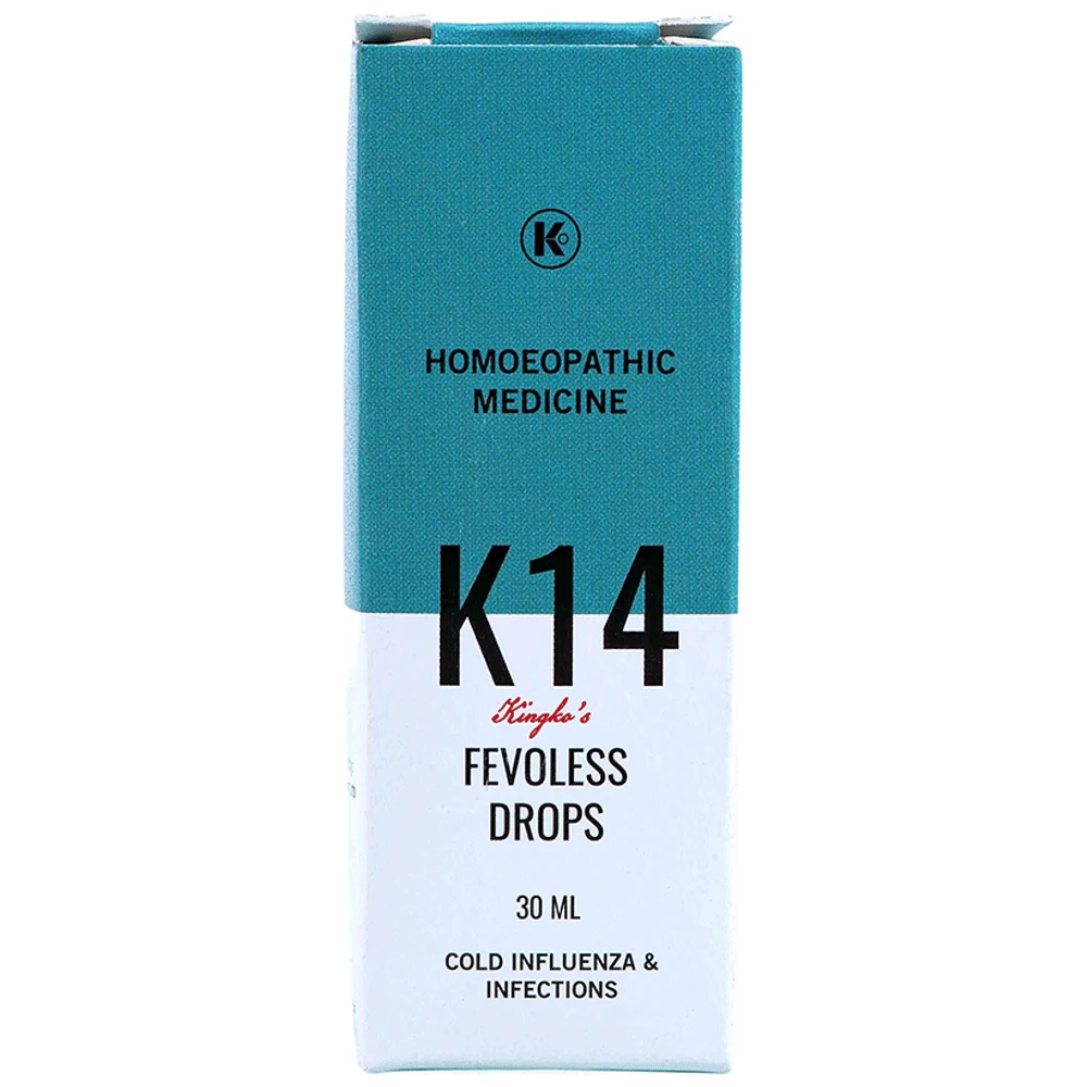 Kingko's K14 Fevoless Drop bottle of 30 ml Oral Drops