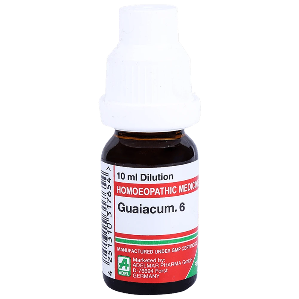 ADEL Guaiacum Dilution 6 bottle of 10 ml Dilution
