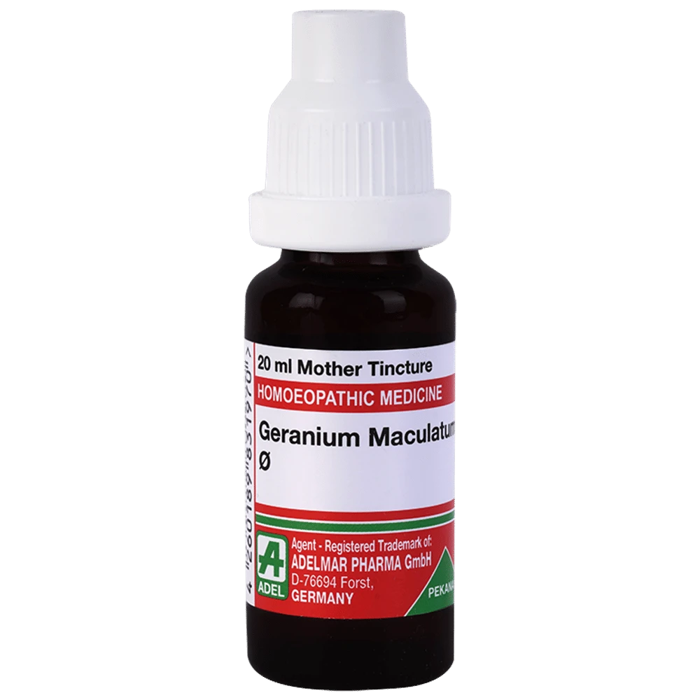ADEL Geranium M Mother Tincture Q bottle of 20 ml Mother Tincture