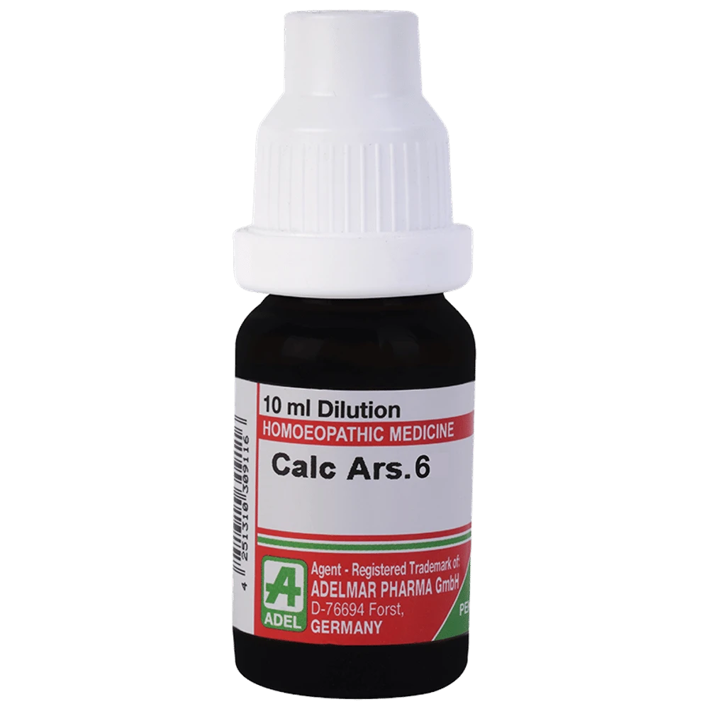 ADEL Calc Ars. Dilution 6 bottle of 10 ml Dilution