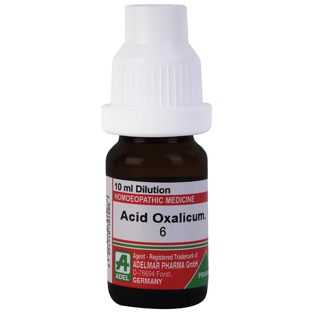 ADEL Acid Oxalicum Dilution 6 bottle of 10 ml Dilution