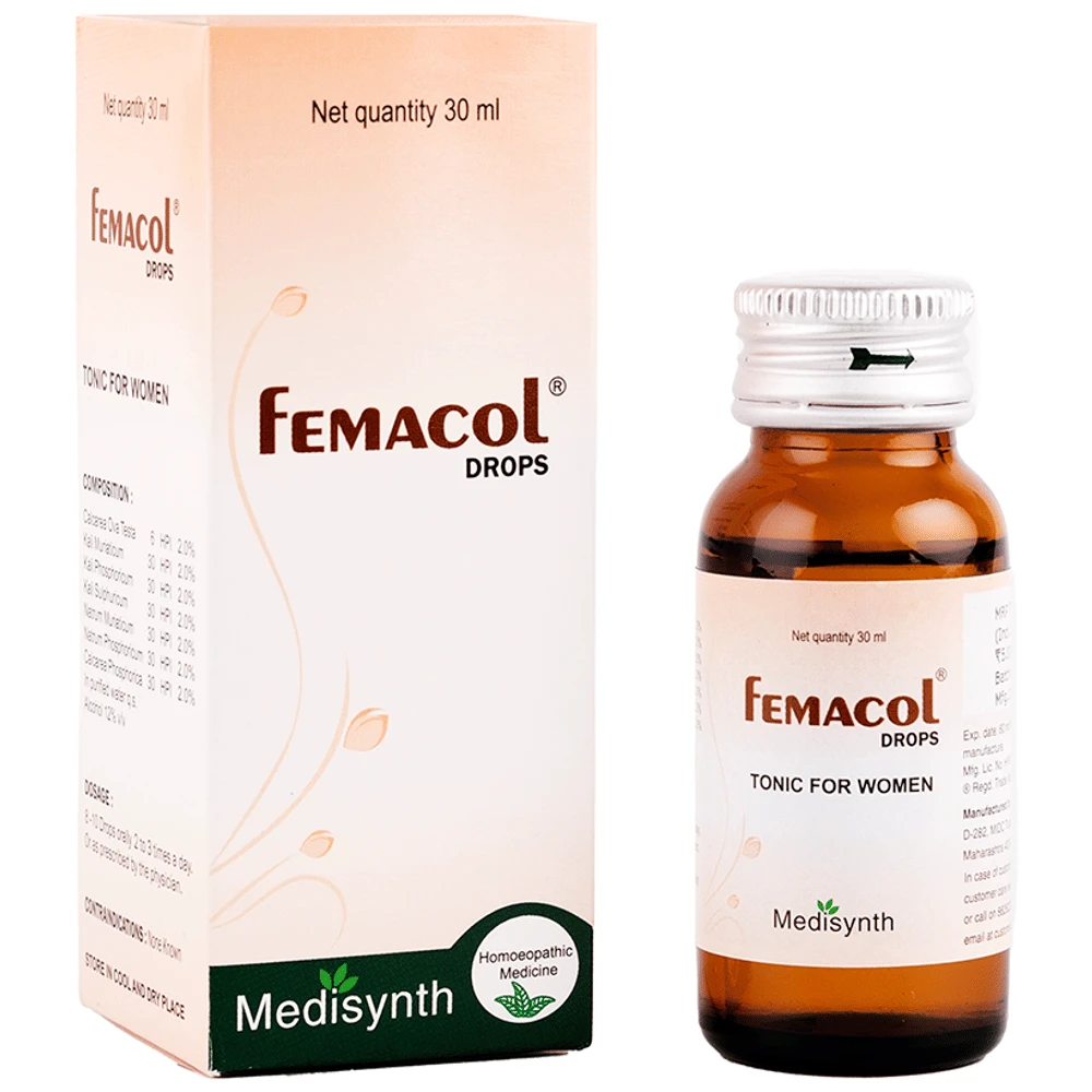 Medisynth Femacol Drop bottle of 30 ml Drop