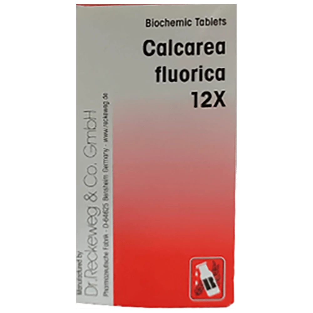 Dr Reckeweg Calcarea Fluorica Biochemic Tablet 12X bottle of 20 gm Biochemic Tablet