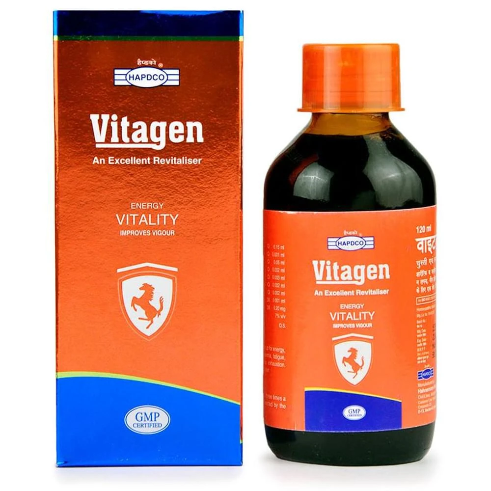 Hapdco Vitagen Syrup bottle of 120 ml Syrup