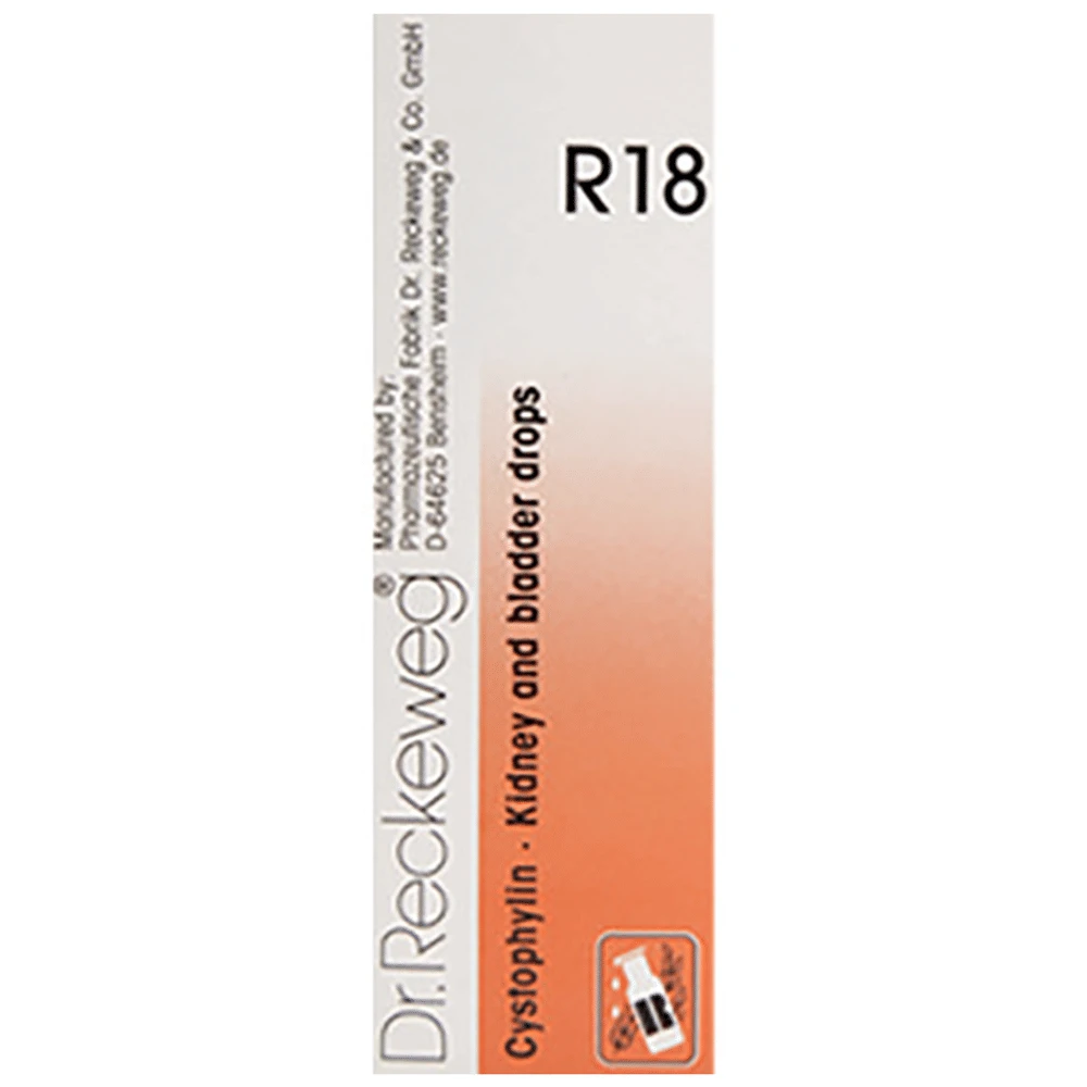 Dr. Reckeweg R18 Kidney And Bladder Drop bottle of 22 ml Drop