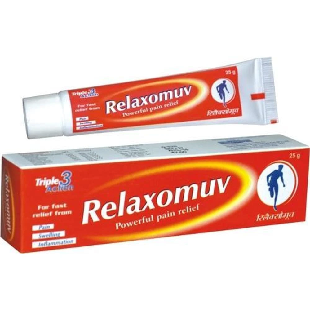 Hapdco Relaxomuv Ointment tube of 25 gm Ointment