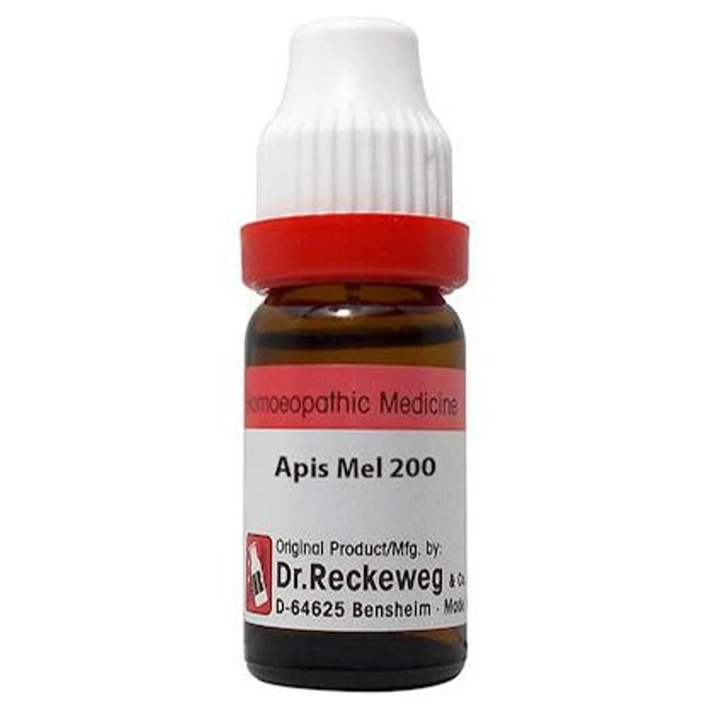 Dr. Reckeweg Apis Mell Dilution 200 CH bottle of 11 ml Dilution