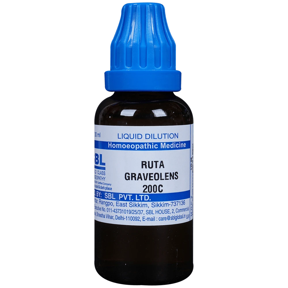 SBL Ruta Graveolens Dilution 200 CH bottle of 30 ml Dilution