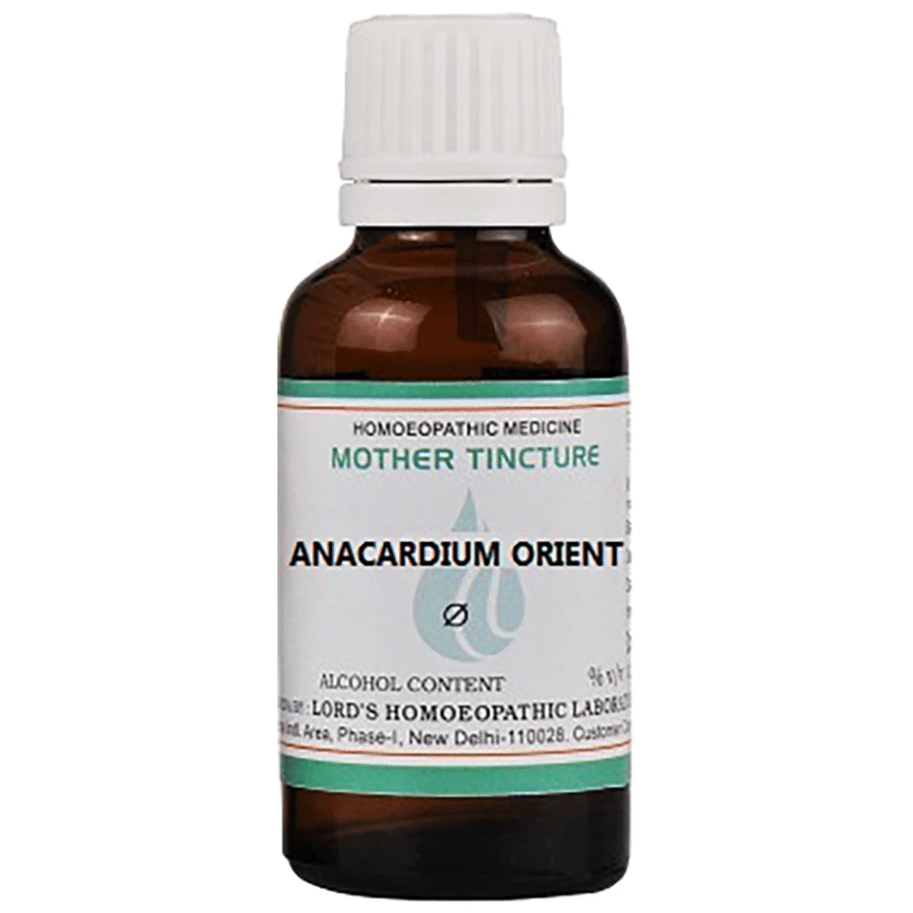 Lord's Anacardium Orient Mother Tincture Q bottle of 30 ml Mother Tincture