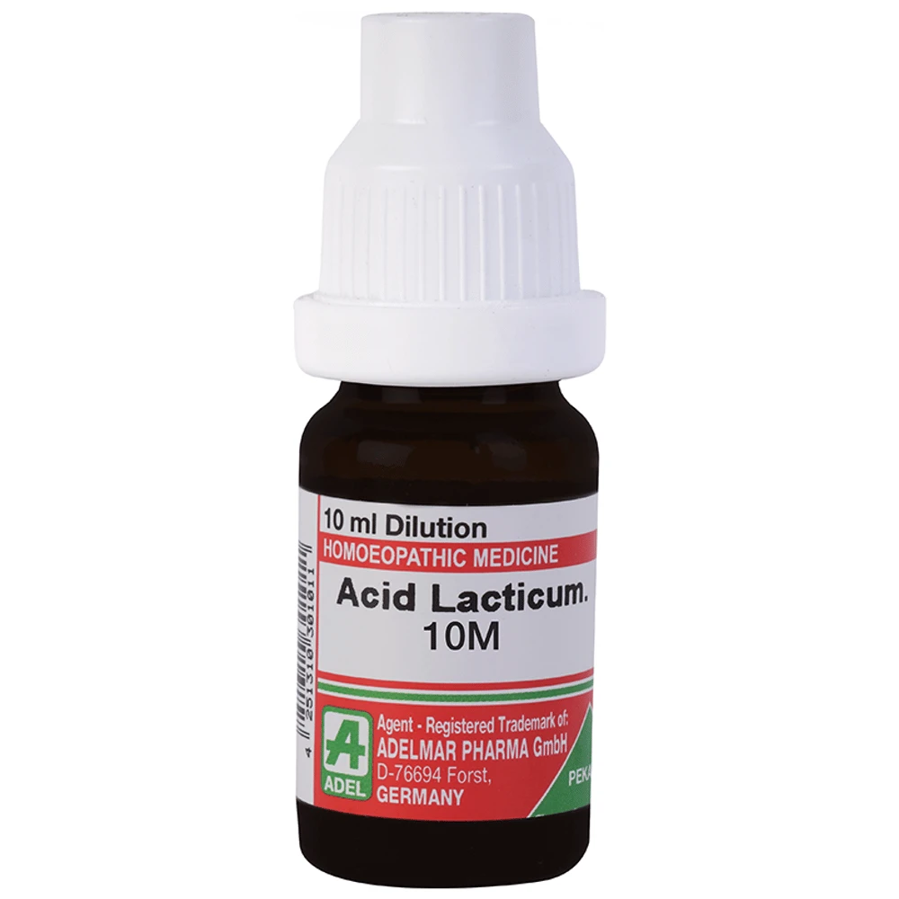ADEL Acid Lacticum Dilution 10M bottle of 10 ml Dilution