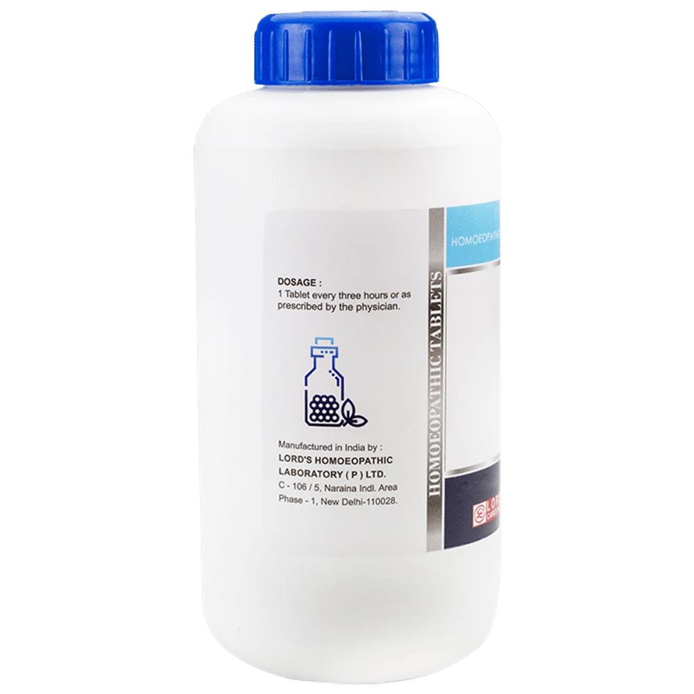 Lord's Arsenic Iod Trituration Tablet 4X bottle of 450 gm Trituration Tablet