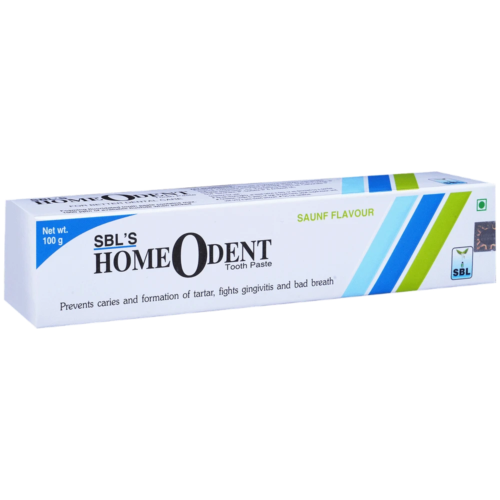 SBL Homeodent Saunf Toothpaste tube of 100 gm Toothpaste