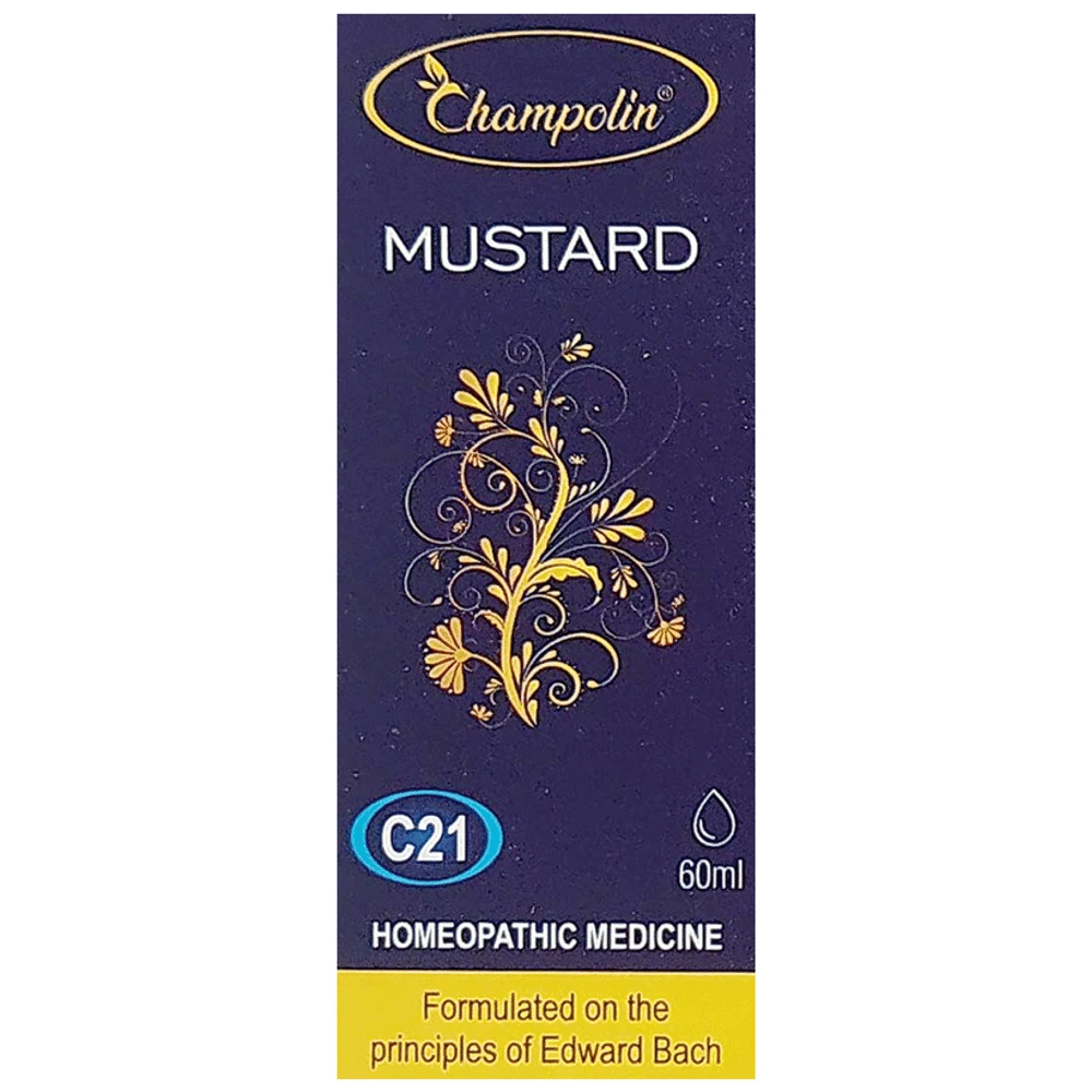 Champolin C21 Mustard bottle of 60 ml Oral Drops