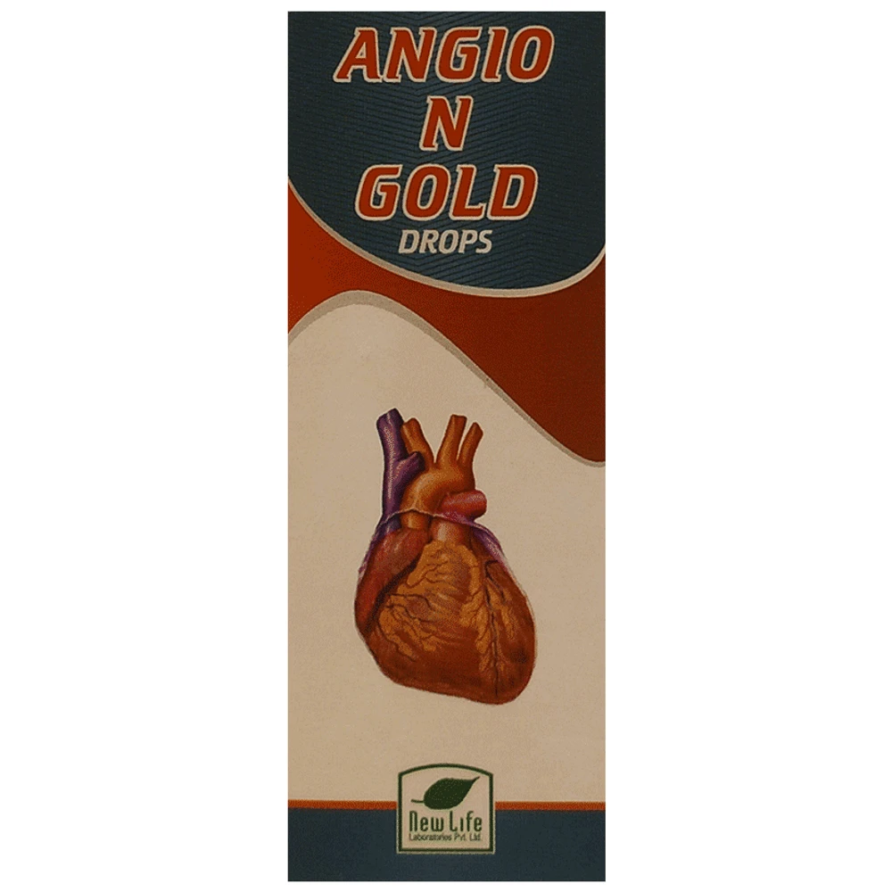 New Life Angio N Gold box of 30 ml Drop