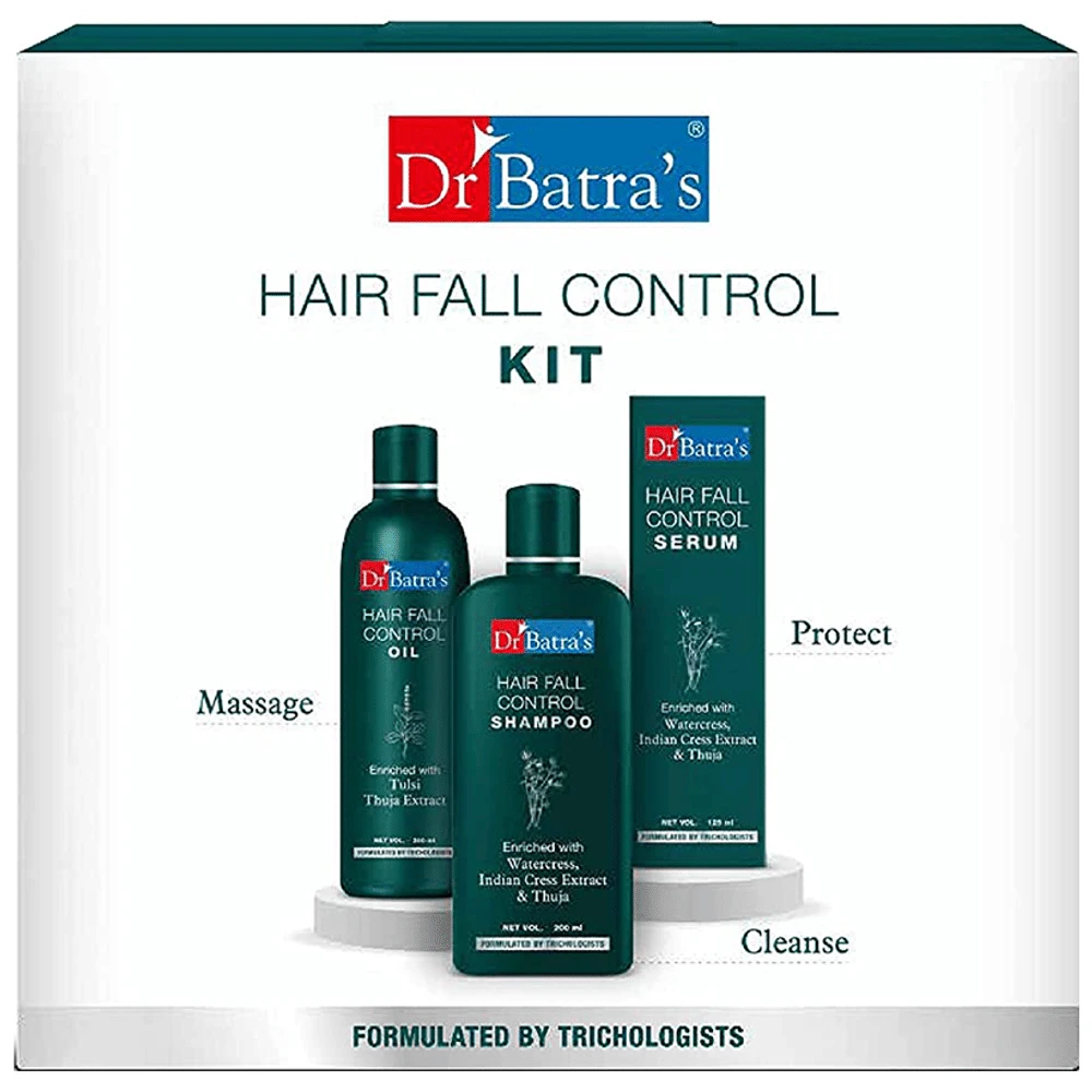 Dr Batra's Hair Fall Control Kit box of 1 Kit