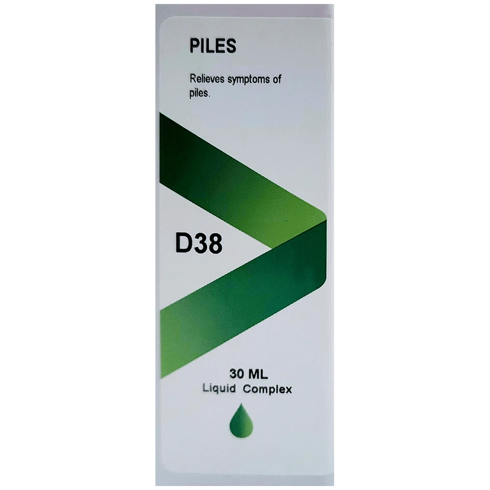 Doliosis D38 Piles Liquid Complex bottle of 30 ml Drop