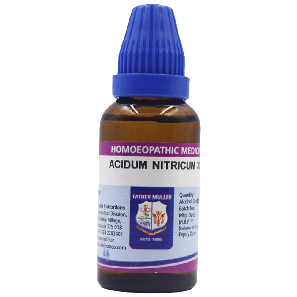 Father Muller Acidum Nitricum 30 bottle of 30 ml Drop
