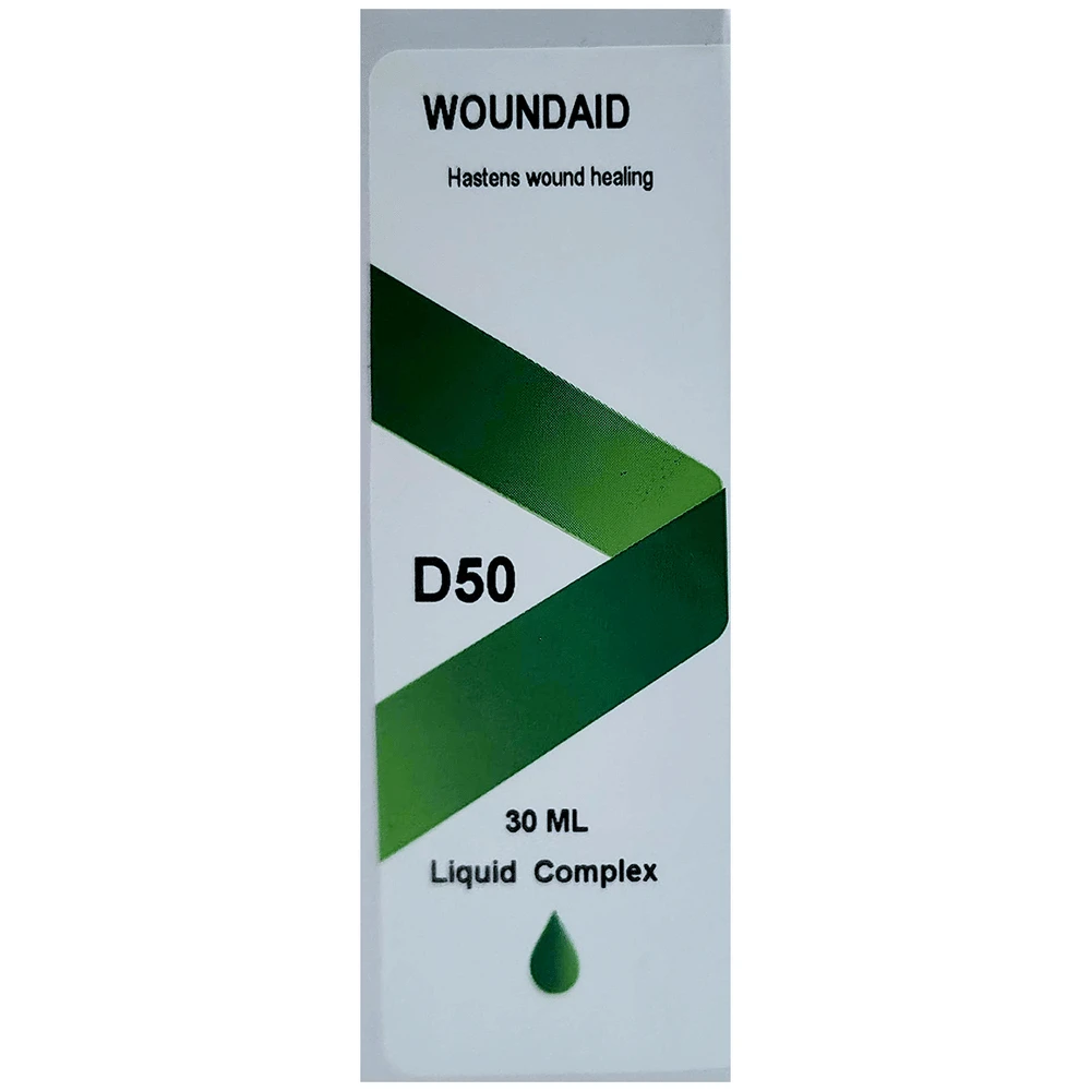 Doliosis D50 Woundaid Liquid Complex bottle of 30 ml Drop